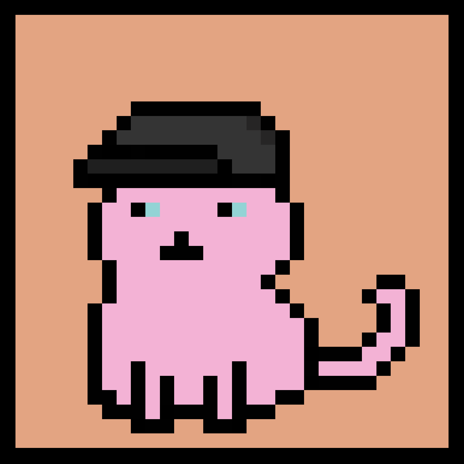 Lazy Kitties #661 static token preview