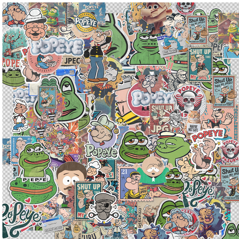 Sticker addict: PEPEYE #40 static token preview