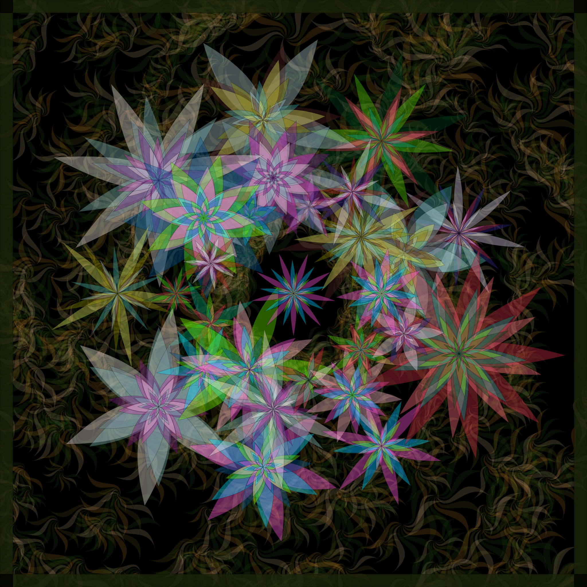 Bezier Garden #92 static token preview