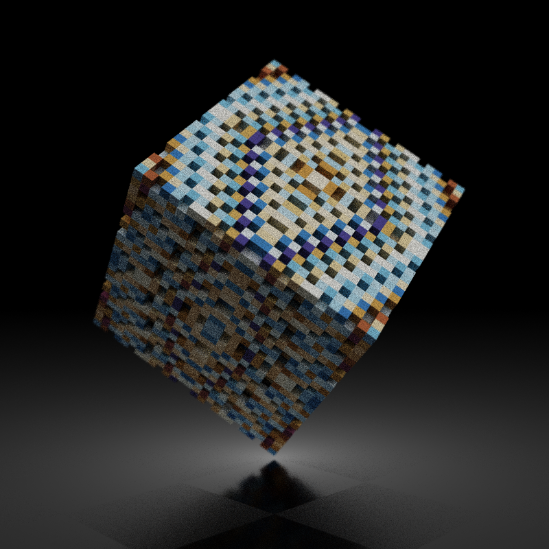 Fractal Cubes #97 static token preview