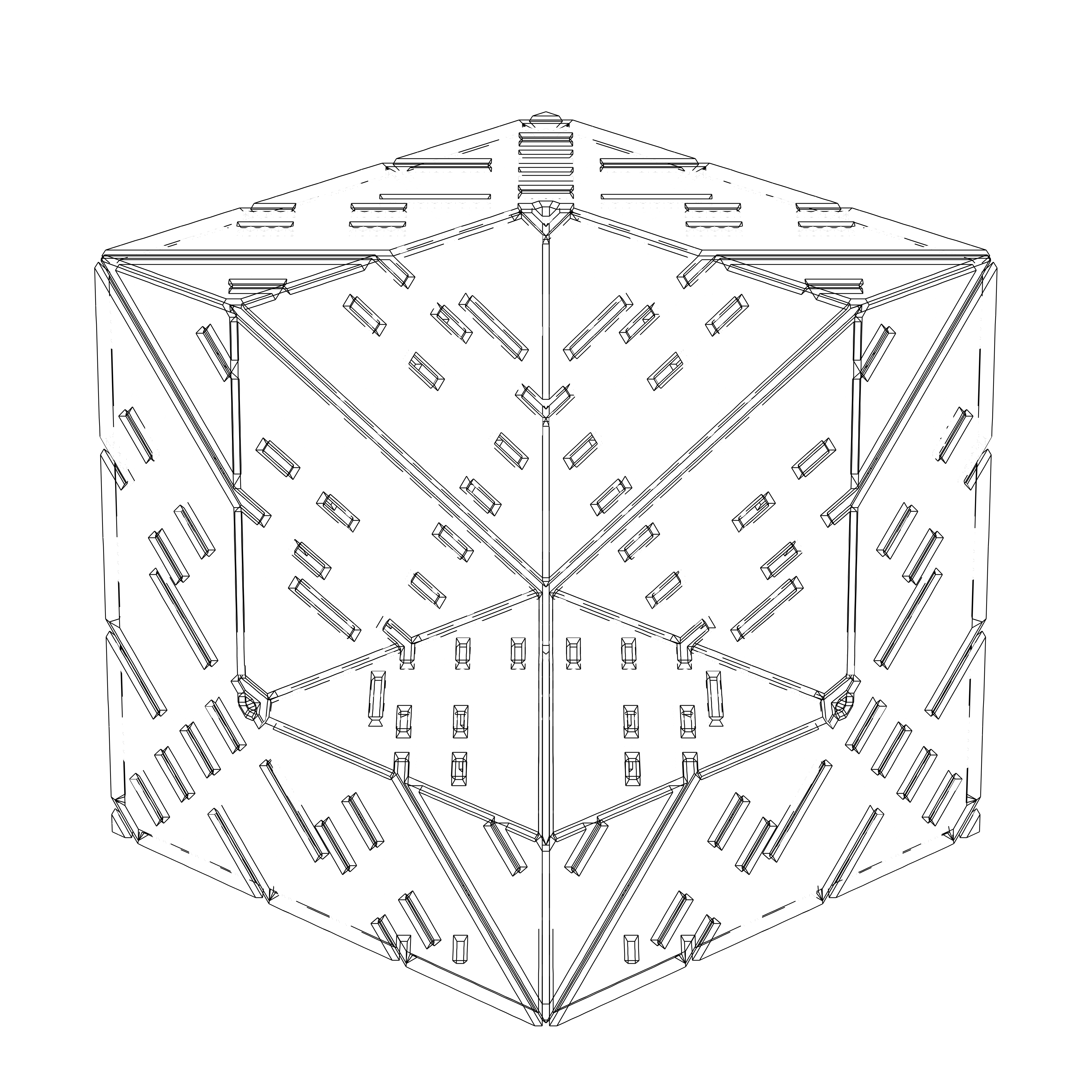 LL21 Alien Art Cube #400 static token preview