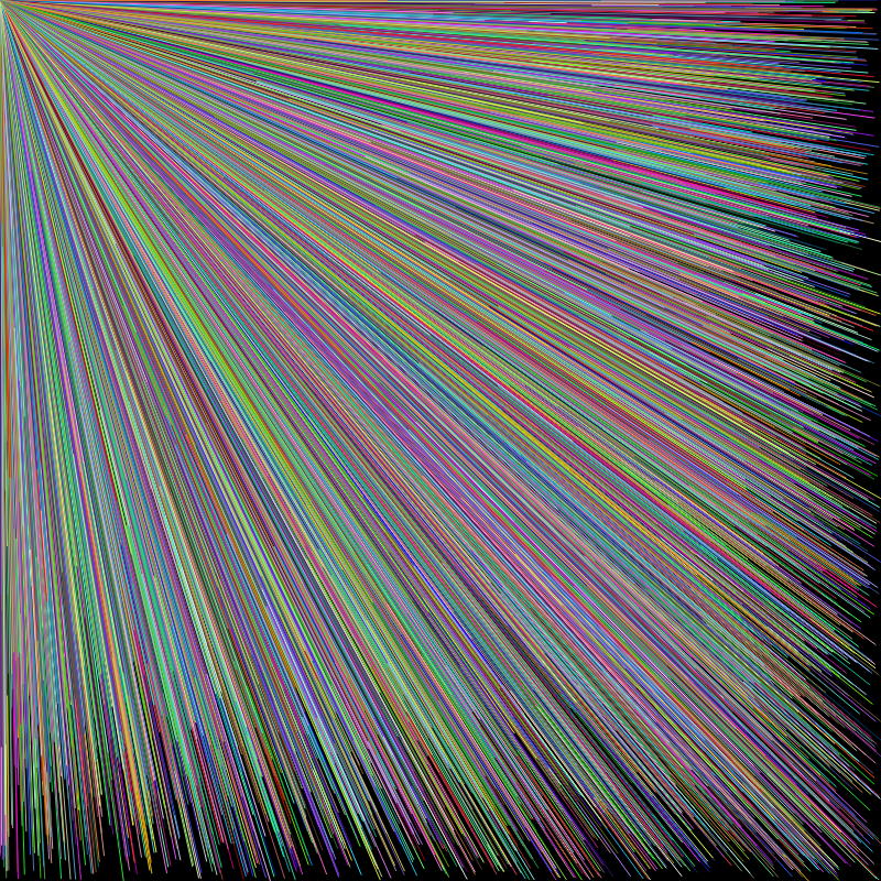 Colorful Lines #31 static token preview