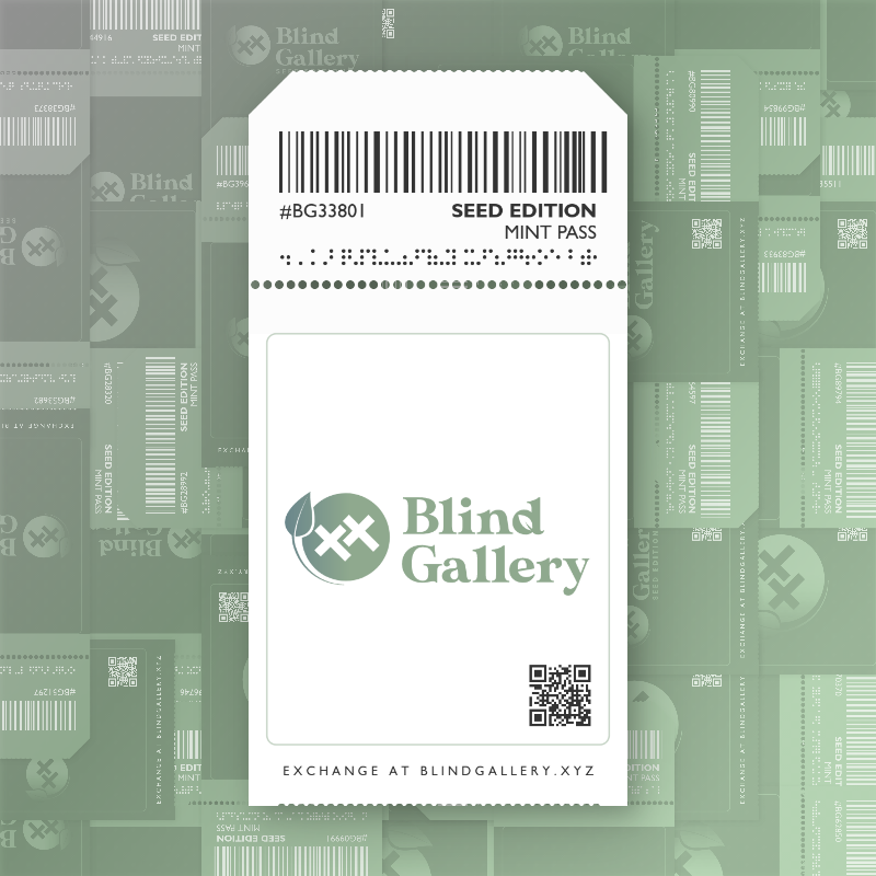 Blind Gallery Mint Pass (Seed Edition) #234 static token preview