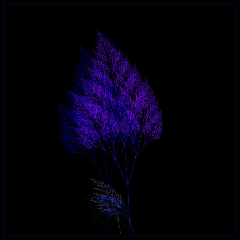 Fractal Forest #194 static NFT preview