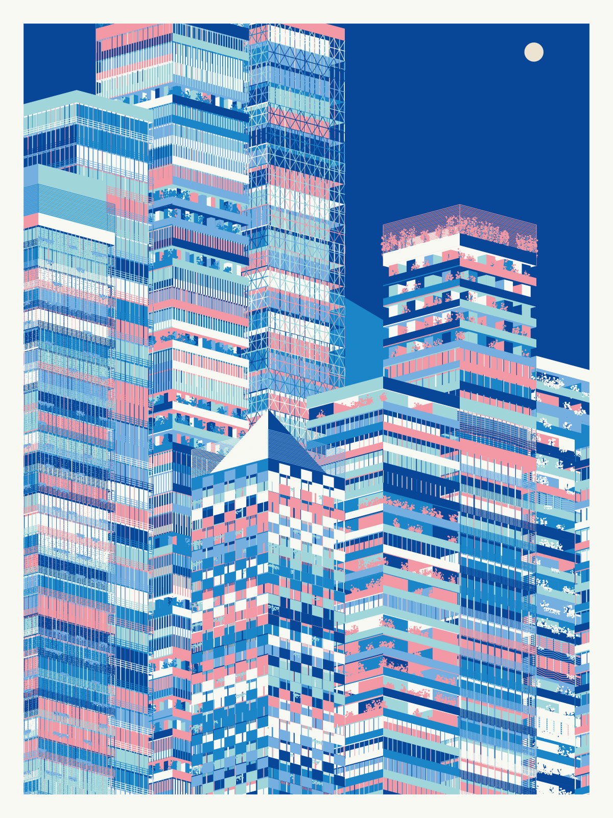 Perpendicular Inhabitation #395 static NFT preview