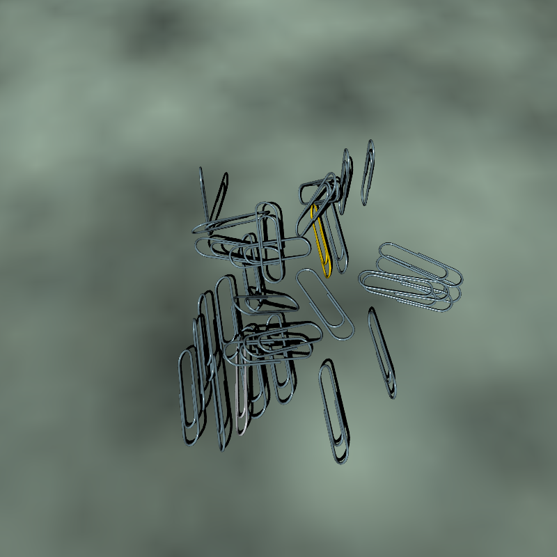 Paperclip $#@! v1.001 #73 static NFT preview