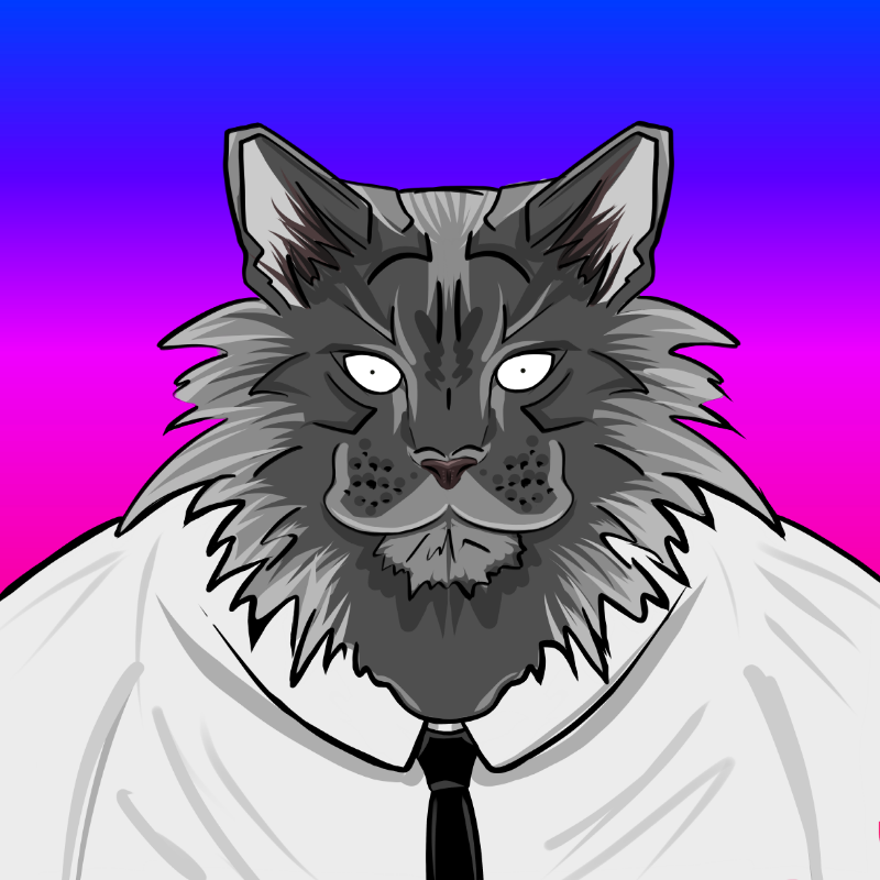 fxCat #34 static NFT preview