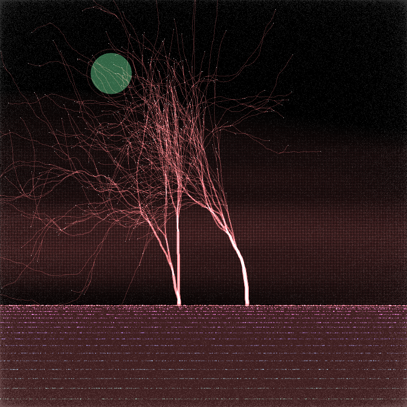 winter trees #32 static NFT preview