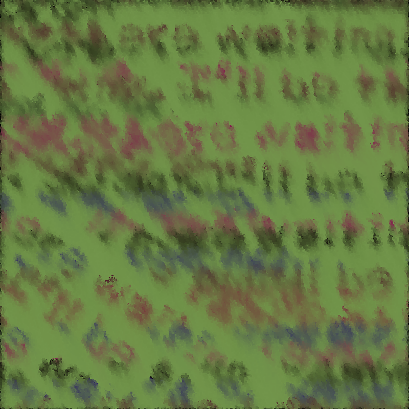 THE WORD AFTER US: An AI poetry unreading #106 static NFT preview