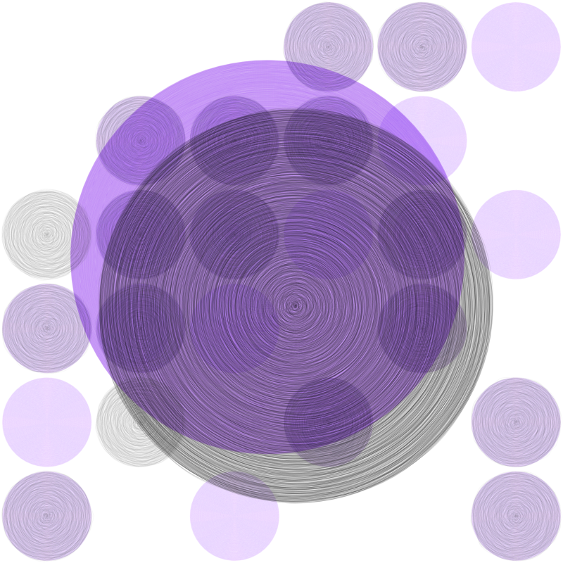 Brushed Circles #143 static NFT preview
