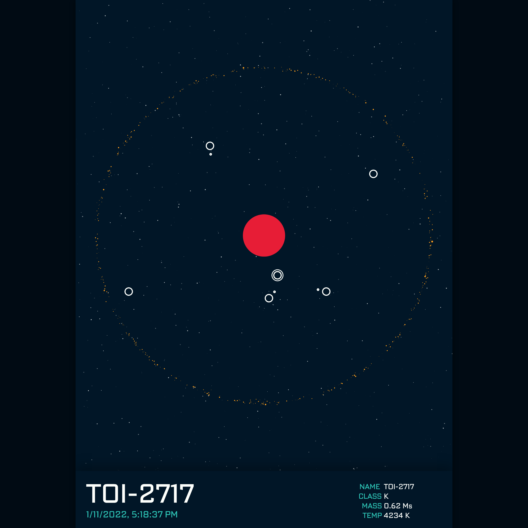 PLANETARY SYSTEM #55 static token preview