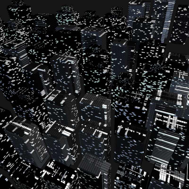 Night city glow #44 static token preview