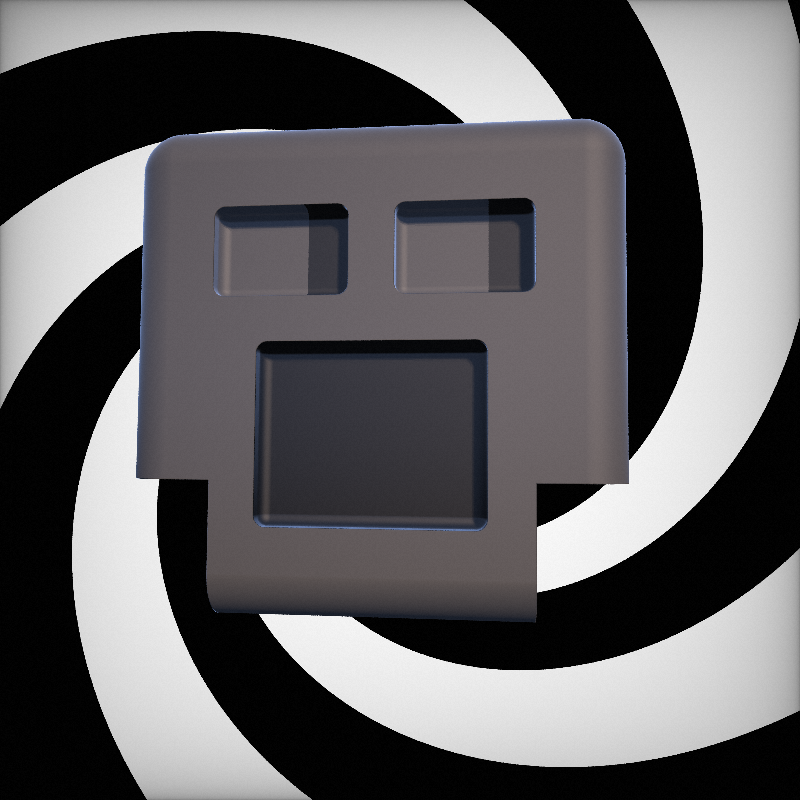 3D-SMOLSKULL #312 static token preview