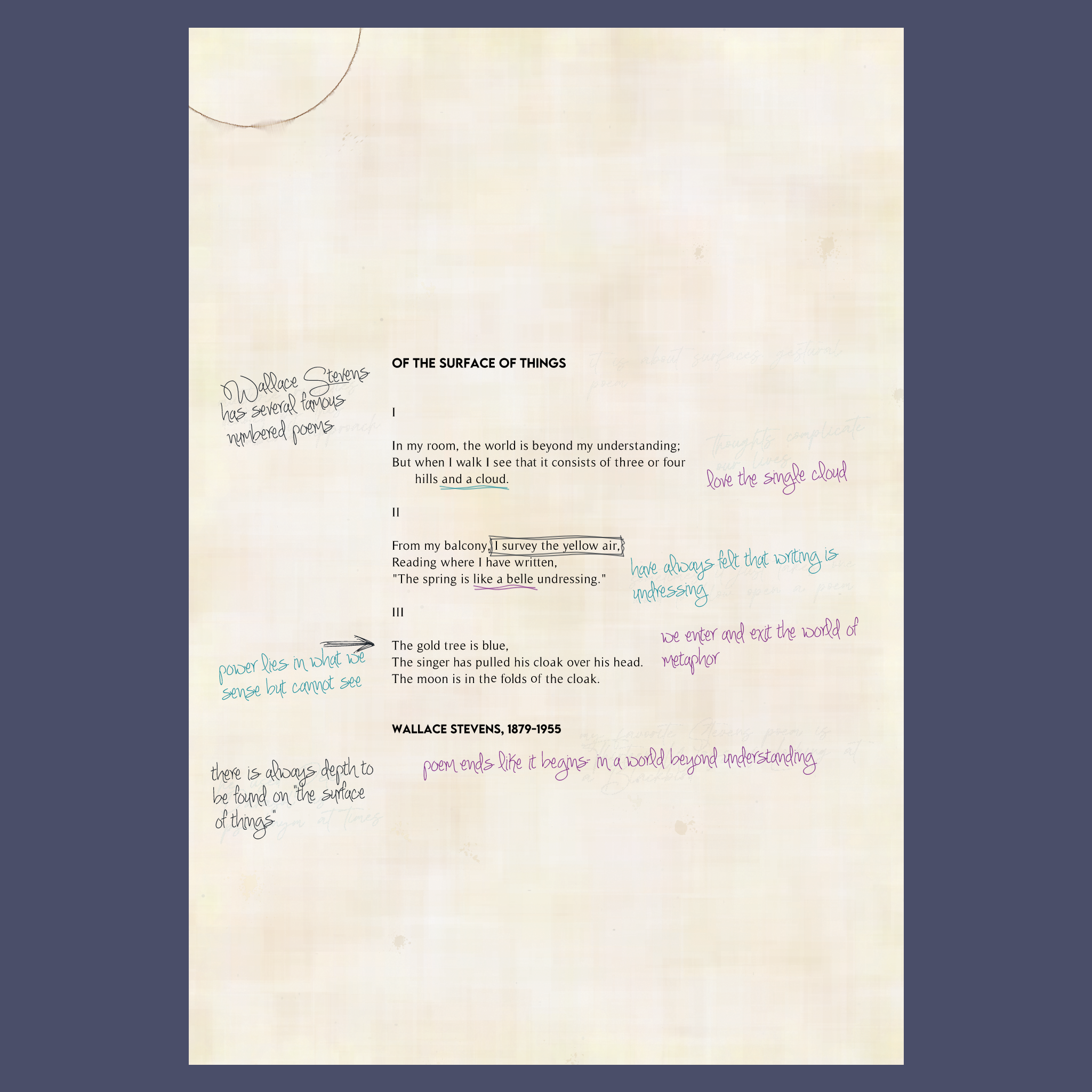 Poems in the Public Domain #175 static NFT preview
