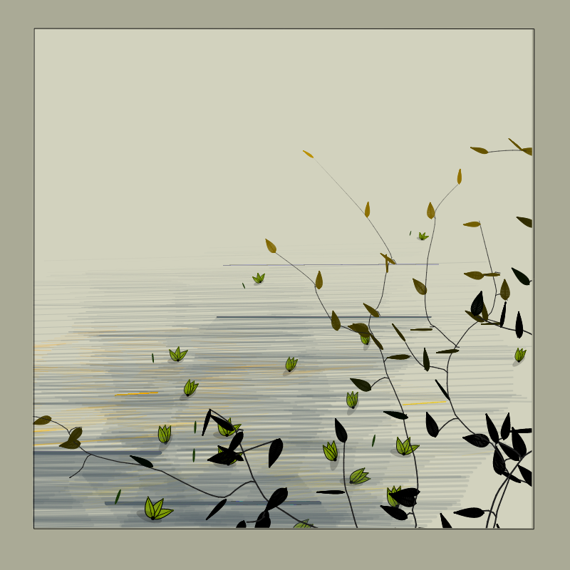 Lotus field #136 static NFT preview