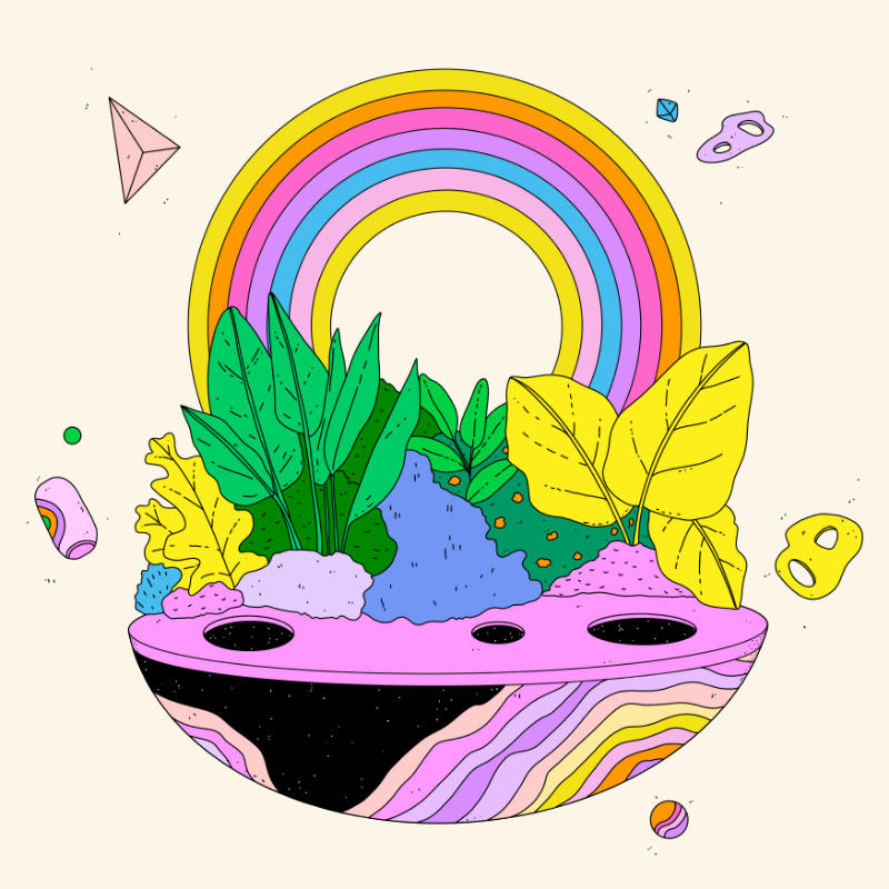 🌈🌴🪐 #37 static token preview