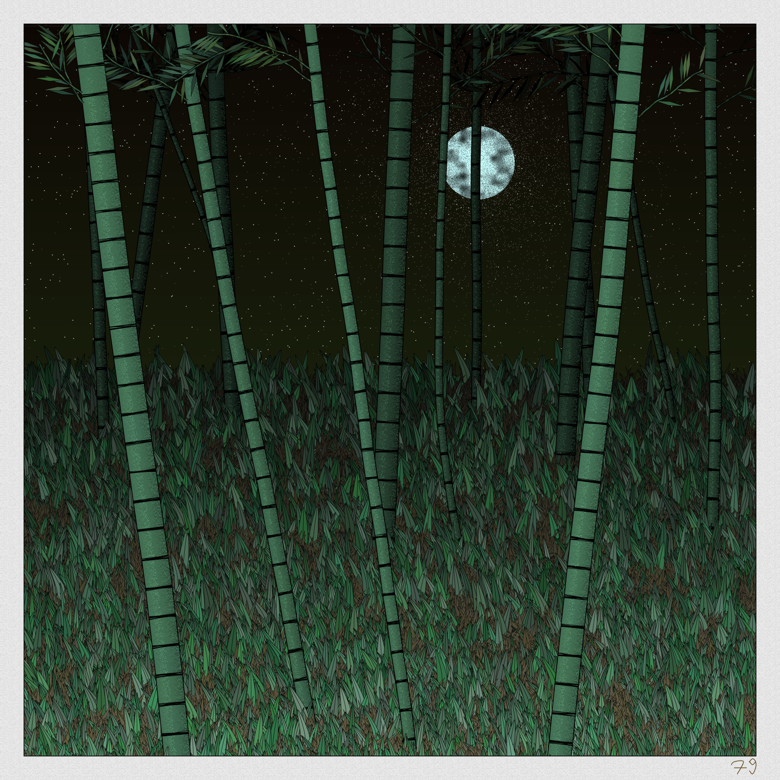 Bamboo #51 static NFT preview