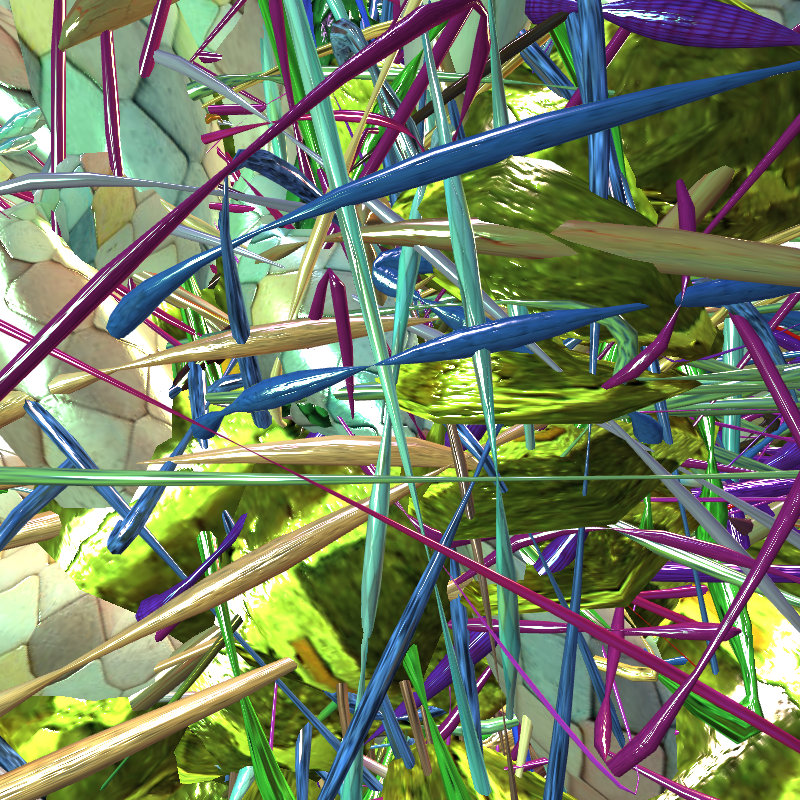 Prismatic Thickets #54 static token preview