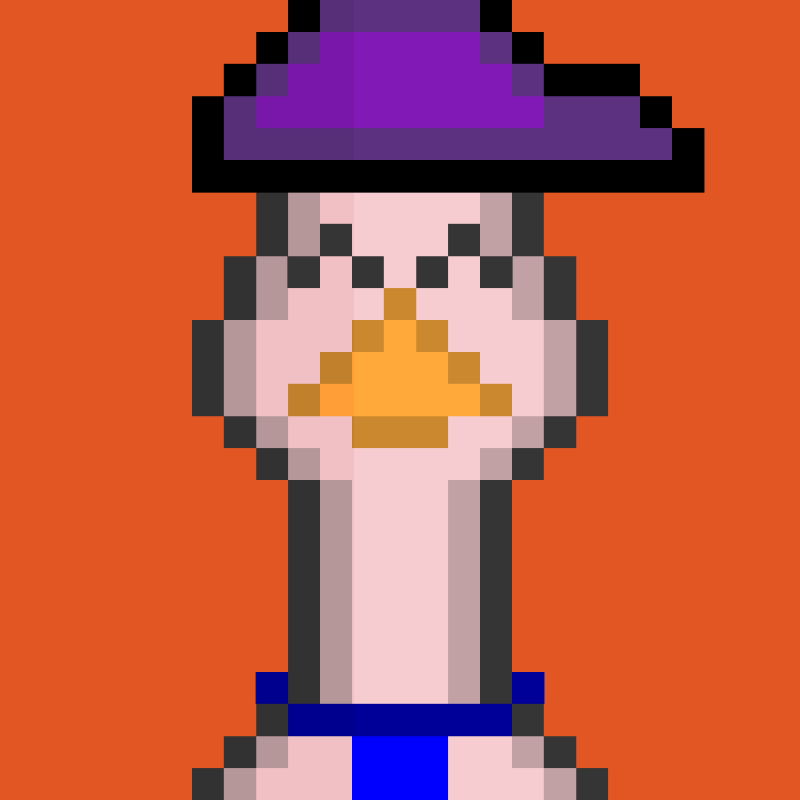 Morixels Goose #489 static token preview