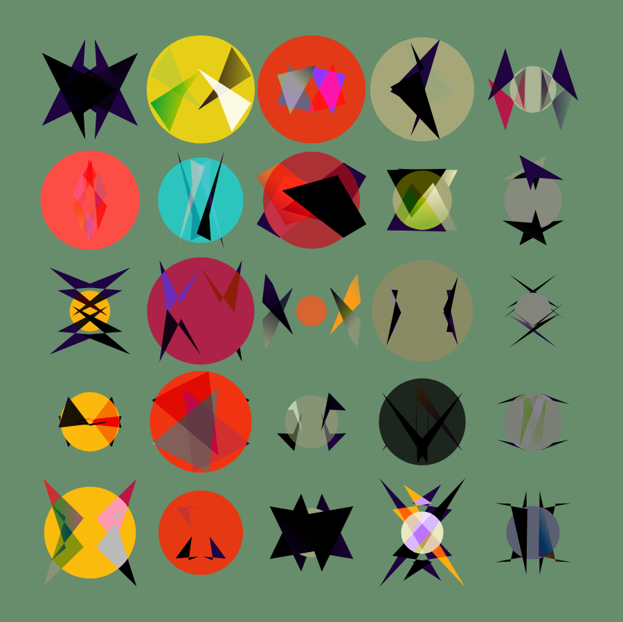 Grid In Motion #131 static NFT preview