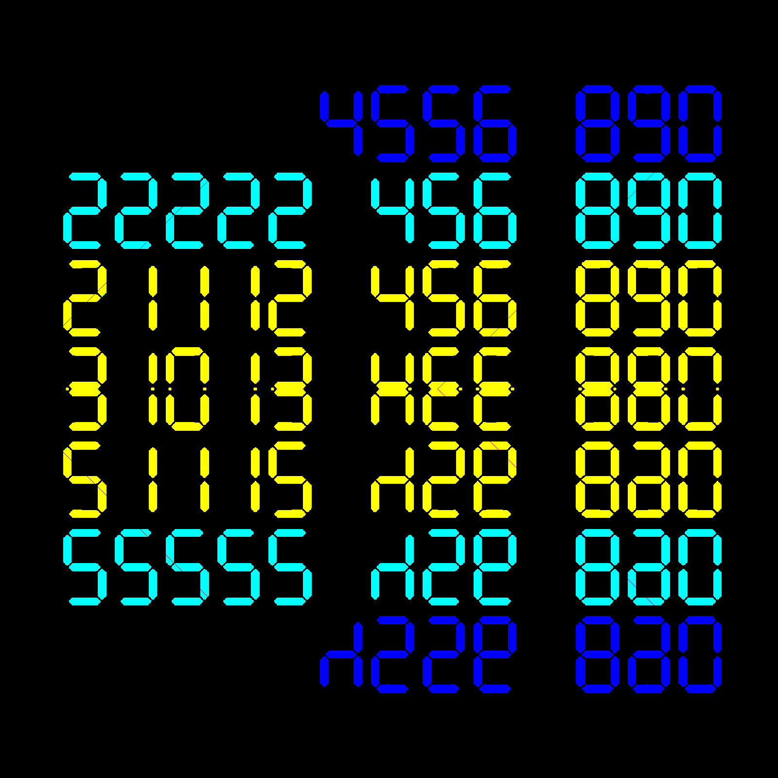 Digits #797 static NFT preview