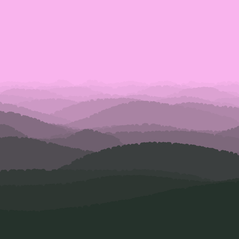 Hills and Mountains #93 static NFT preview