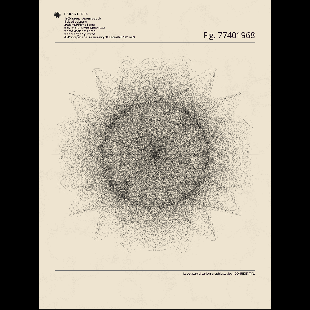 Backward Oscillations #232 static NFT preview