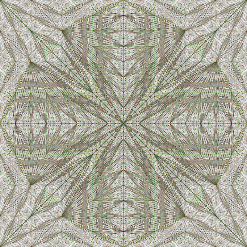 Triangle Subdivisions #619 static NFT preview