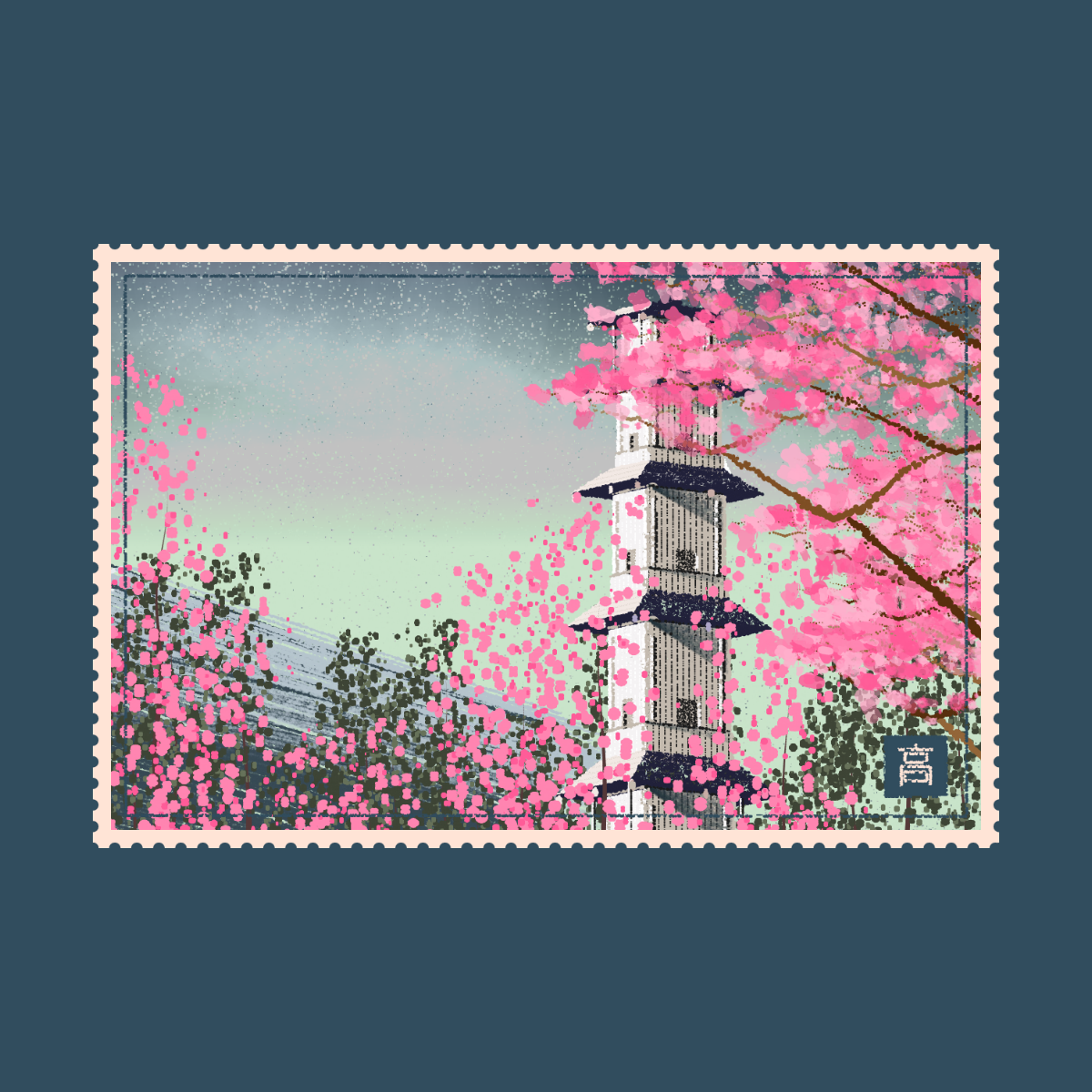 ABANDONED TEMPLE 廃寺 #73 static token preview