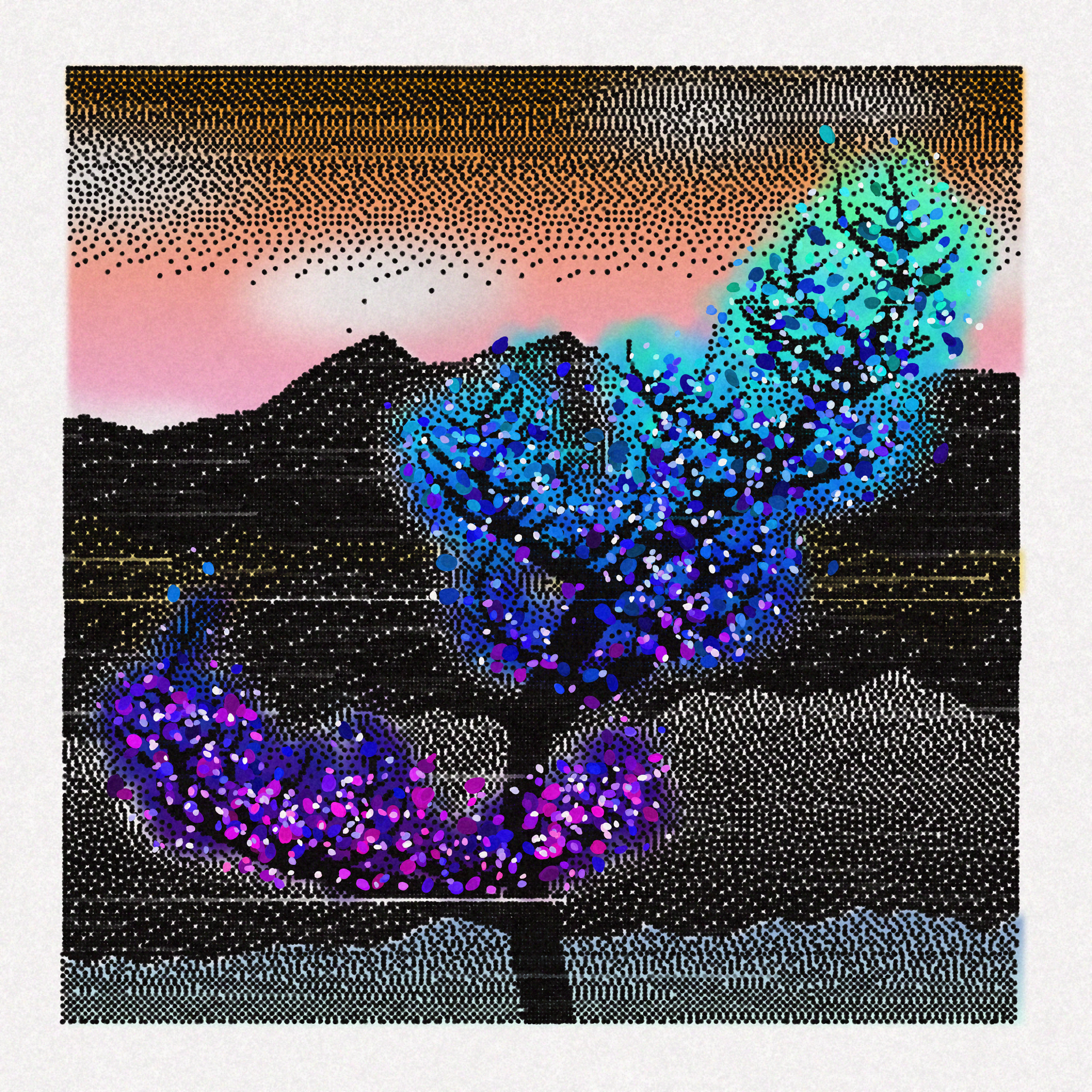 Dithered Branches #26 static token preview