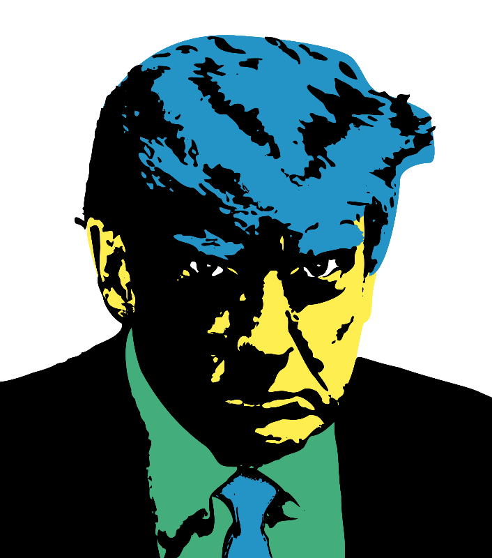 Donald Trump #246 static token preview