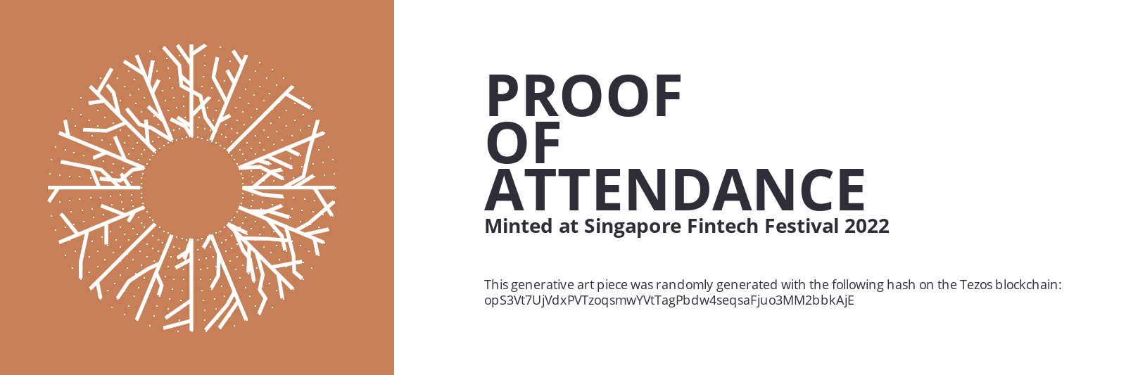SFF2022 Proof of Attendance Token #1933 static token preview