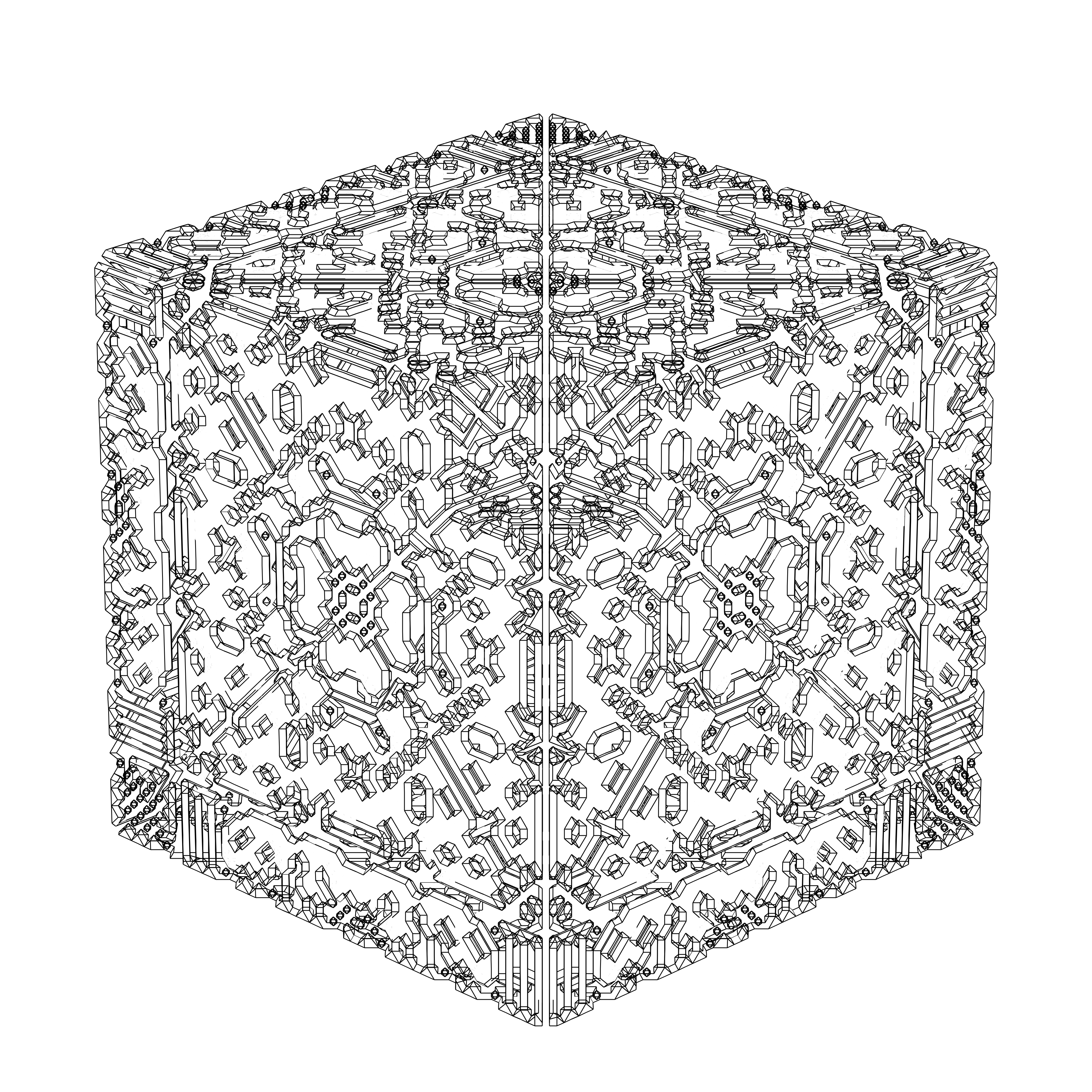 LL21 Alien Art Cube #830 static token preview