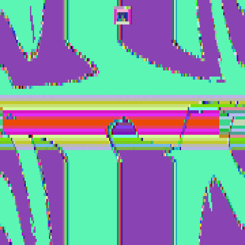Pixel Flood #137 static token preview