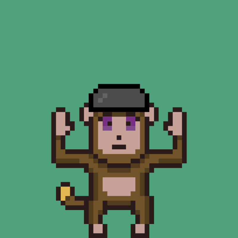 fxMonkeys #33 static token preview