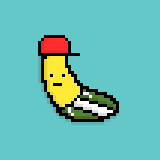 Pixel Bananas #42 static token preview