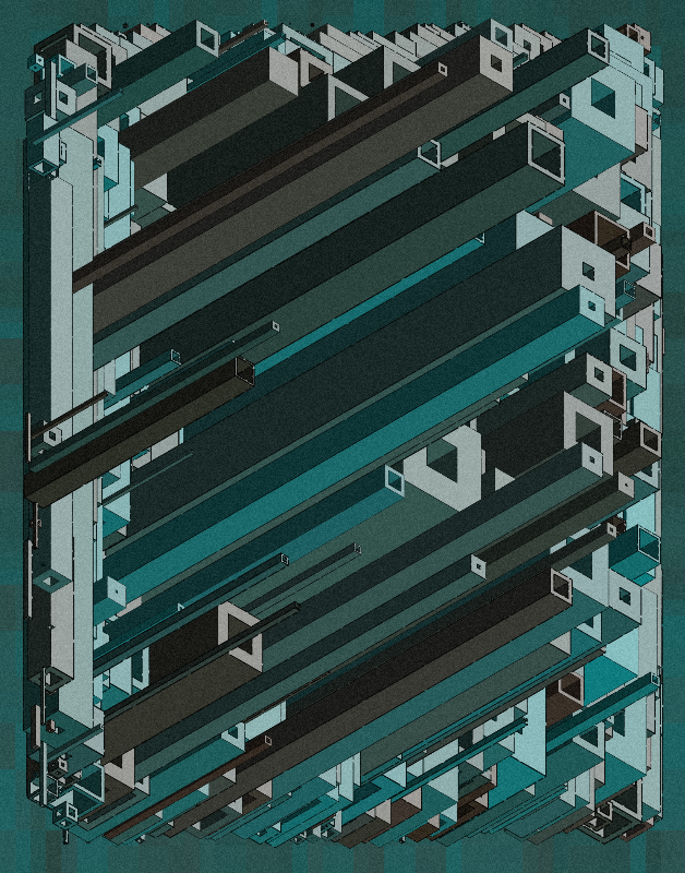 Tunnels #210 static NFT preview
