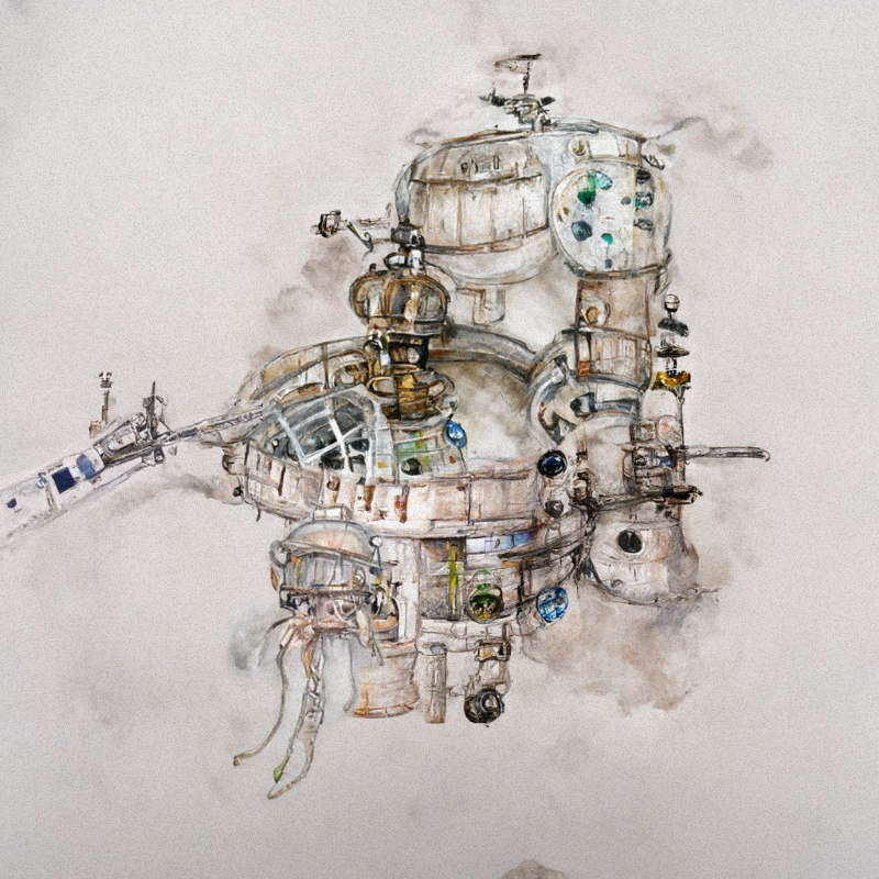 Utopian Space Castles #79 static token preview