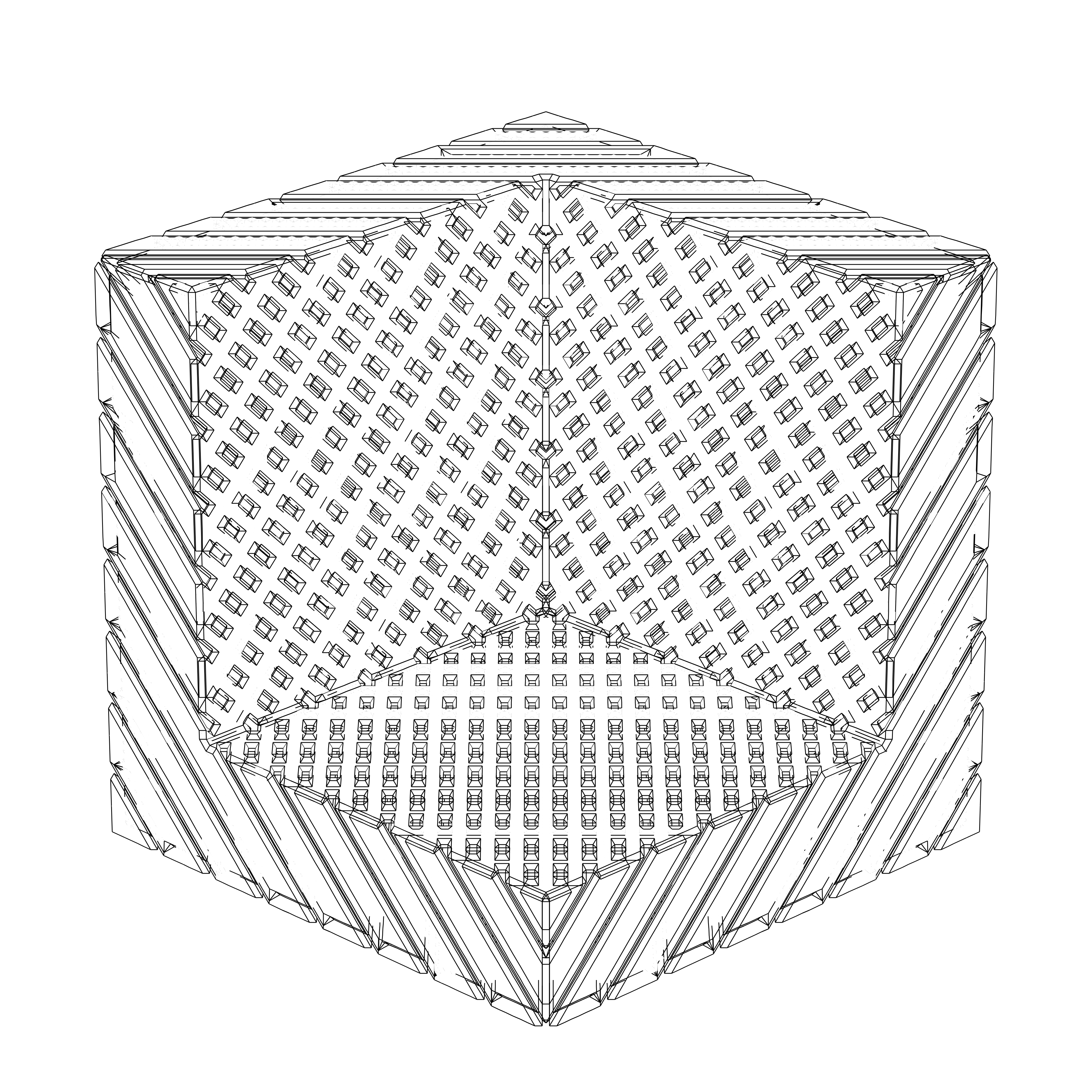 LL21 Alien Art Cube #982 static token preview
