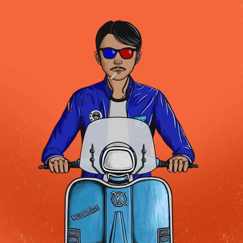 SCOOTER RIOT #154 static token preview
