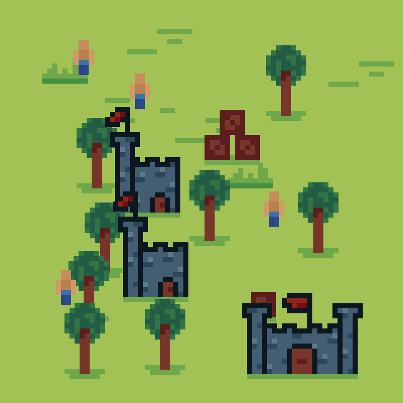 Pixel Kingdoms #20 static token preview