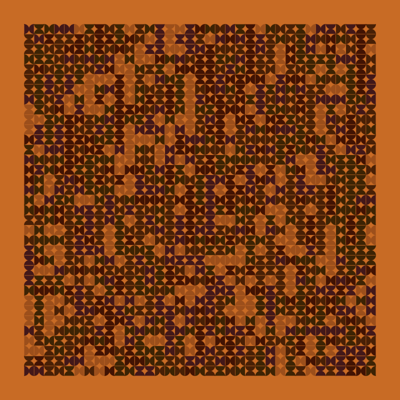 Mid-Century pattern #41 static NFT preview