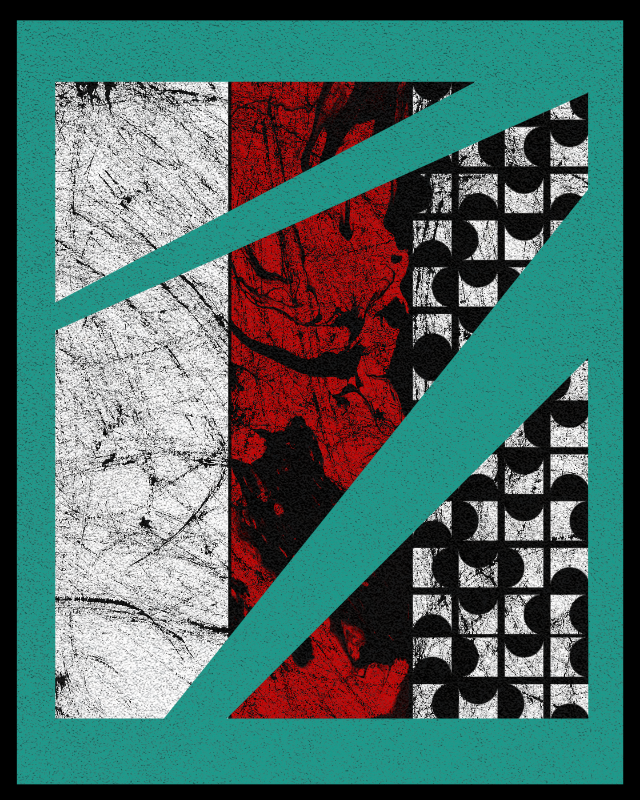 pattern art #red #53 static token preview