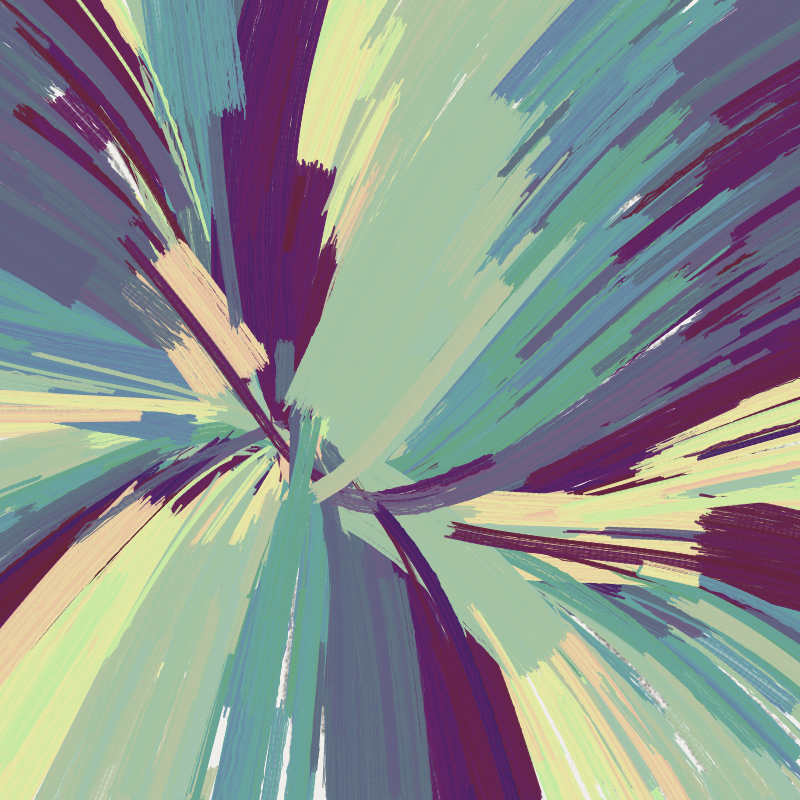 Abstract Attractorism #212 static NFT preview