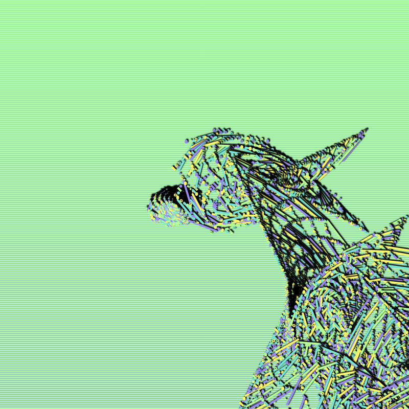 colourful penduli #33 static NFT preview