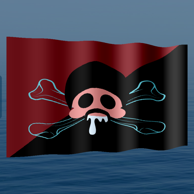 Jolly Roger Flag #195 static token preview