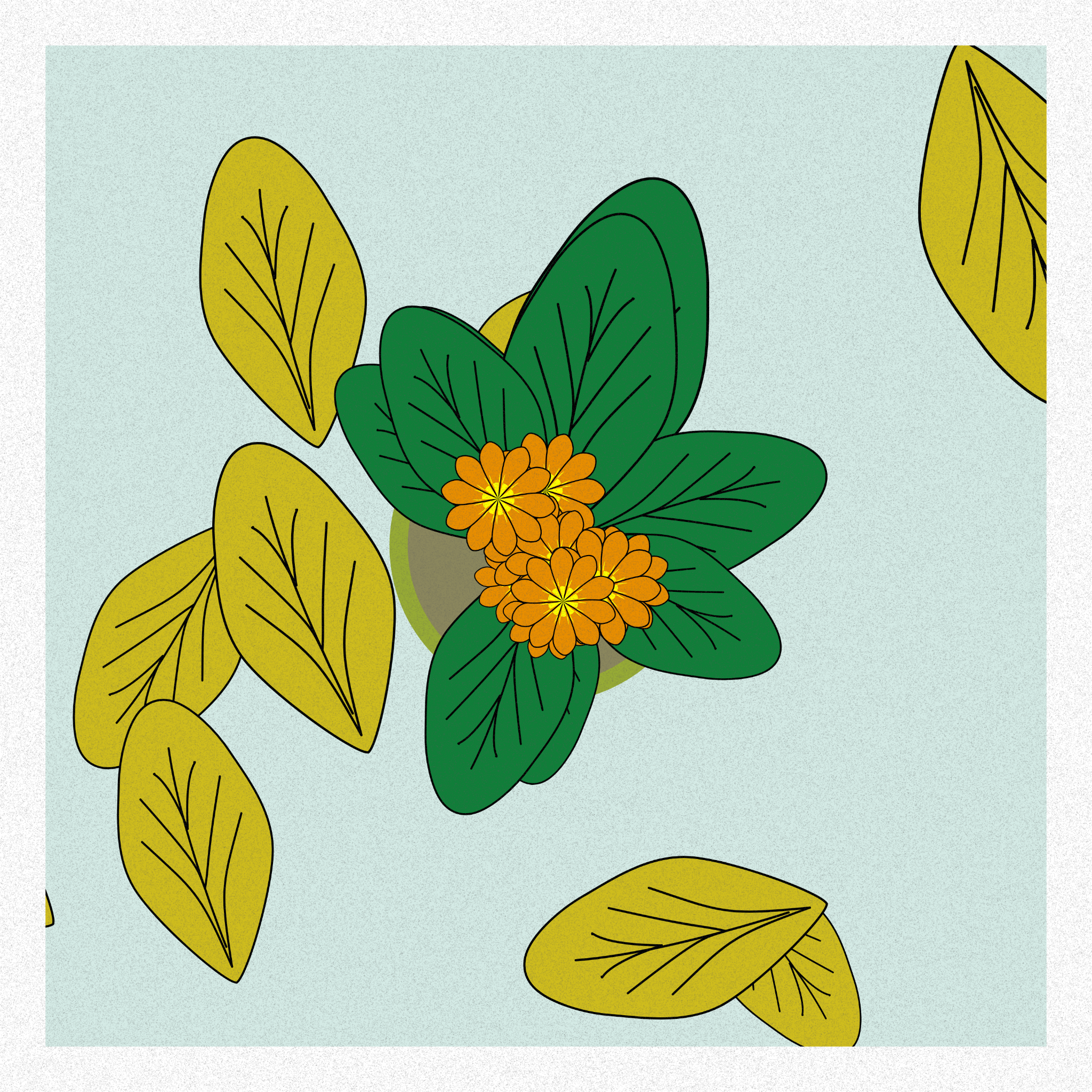 Flowers #222 static token preview