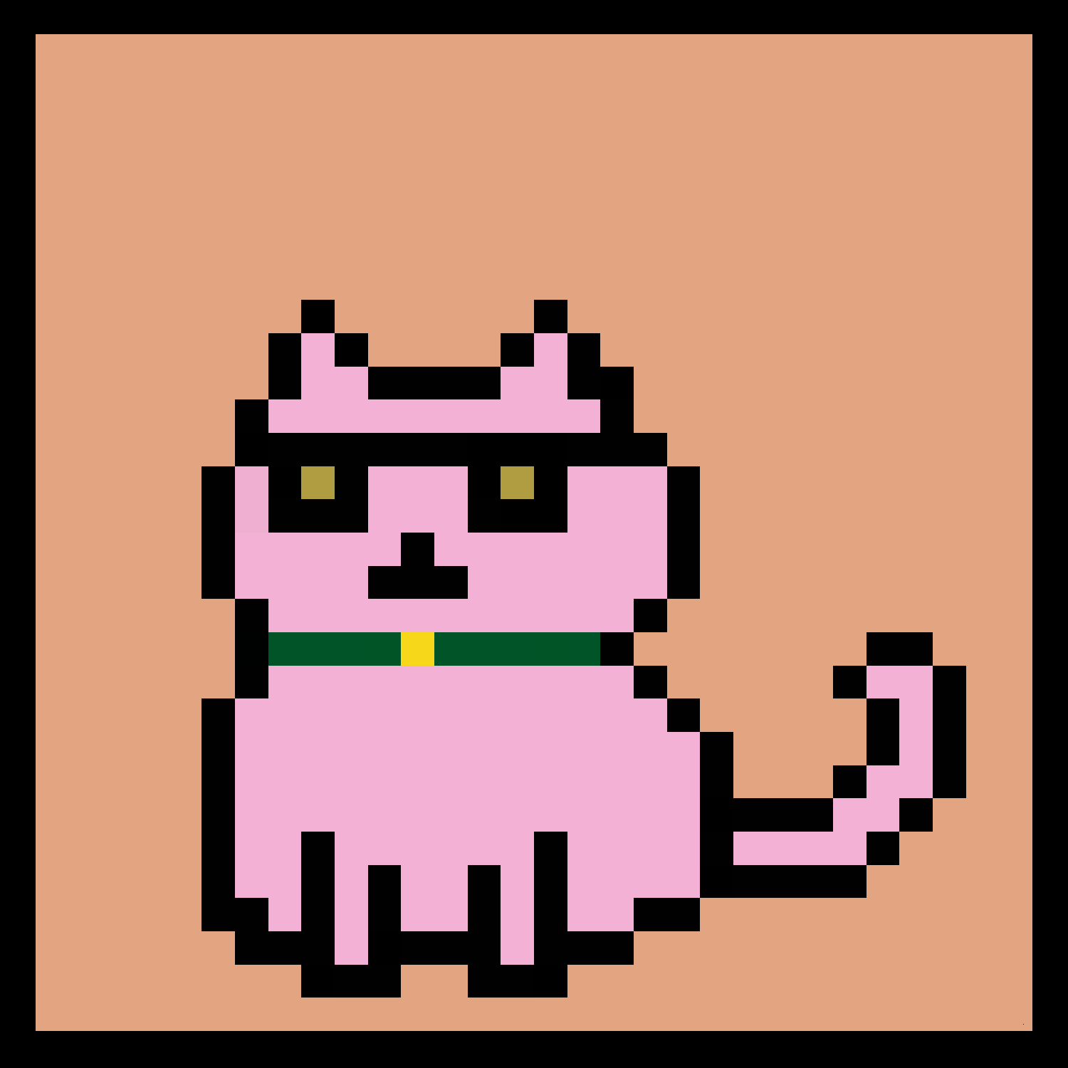 Lazy Kitties #801 static token preview