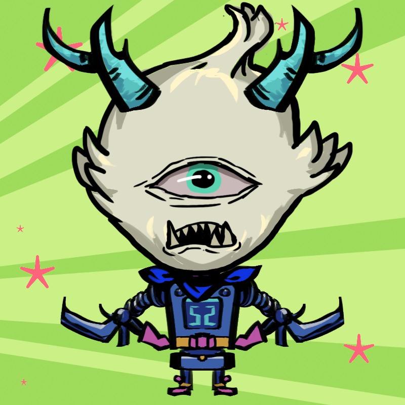 Horned Heroes #37 static NFT preview