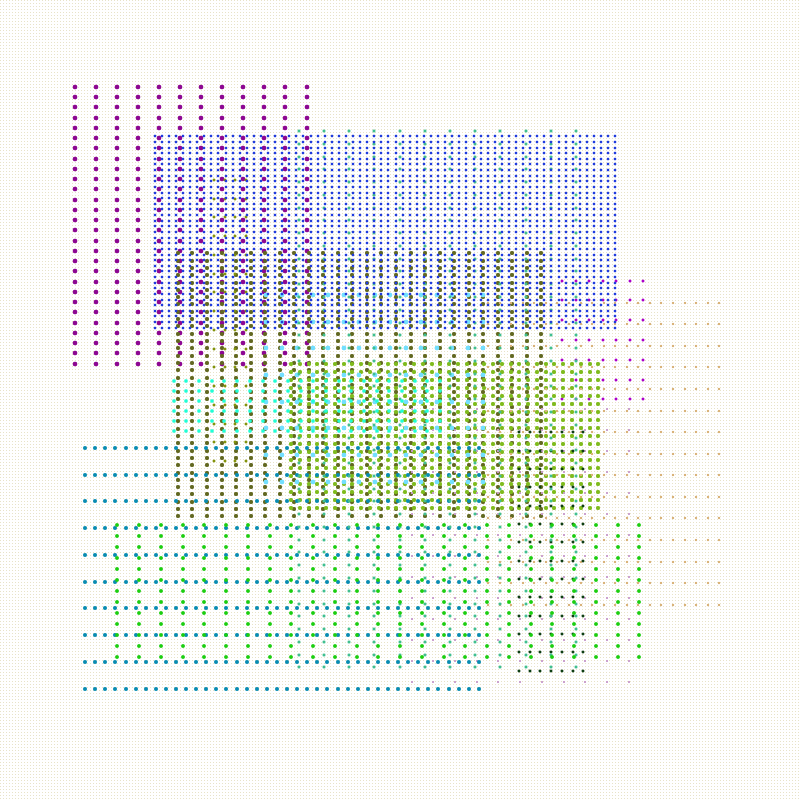 pointillist patchwork #16 static token preview